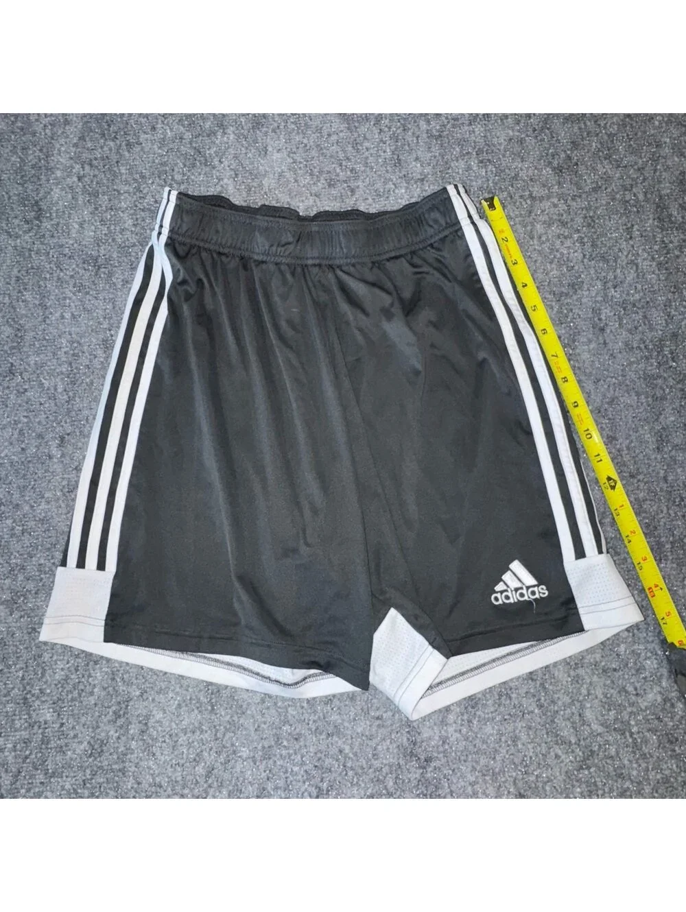 Adidas Baggy Gray Athletic Hoop Shorts Mens LG Vtg y2k 90s Rare